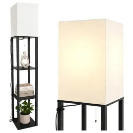 lampa-podlogowa-z-polkami-2w1-e27-czarna-do-salonu-nowoczesna