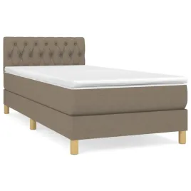 lozko-kontynentalne-z-materacem-taupe-tkanina-90x190-cm