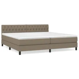 lozko-kontynentalne-z-materacem-taupe-tkanina-200x200-cm
