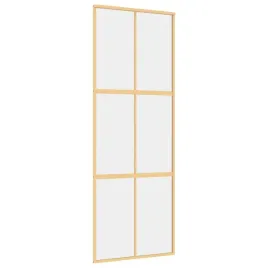 przesuwne-drzwi-szklane-76-x-205-cm-kolor-zloty-aluminiowa-rama