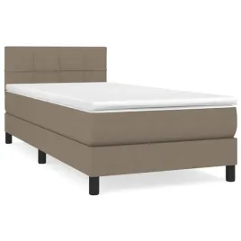 lozko-kontynentalne-z-materacem-taupe-tkanina-100x200-cm
