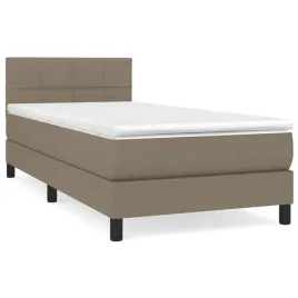 lozko-kontynentalne-z-materacem-taupe-tkanina-90x190-cm