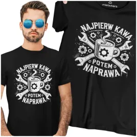 koszulka-prezent-dla-mechanika-najpierw-kawa-potem-naprawa