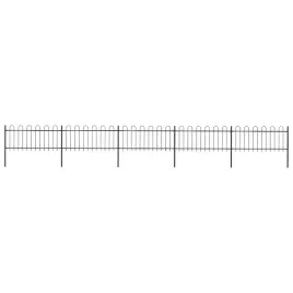 ogrodzenie-ogrodowe-z-obrecza-gorna-stalowe-8925-x-80-cm-czarne