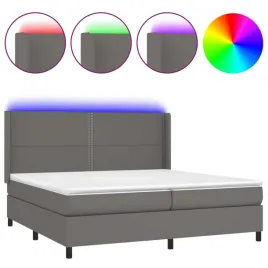 lozko-kontynentalne-z-materacem-i-led-szara-ekoskora-200x200cm