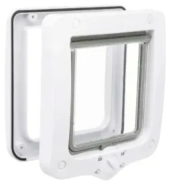 trixie-drzwiczki-drzwi-wahadlowe-4-way-20x22-bialy