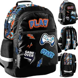 gamer-plecak-szkolny-do-podstawowki-gra-gry-do-1-klasy-gaming-chlopiecy