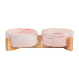 miska-dla-psa-kota-podwojna-ceramiczna-2-x-400ml