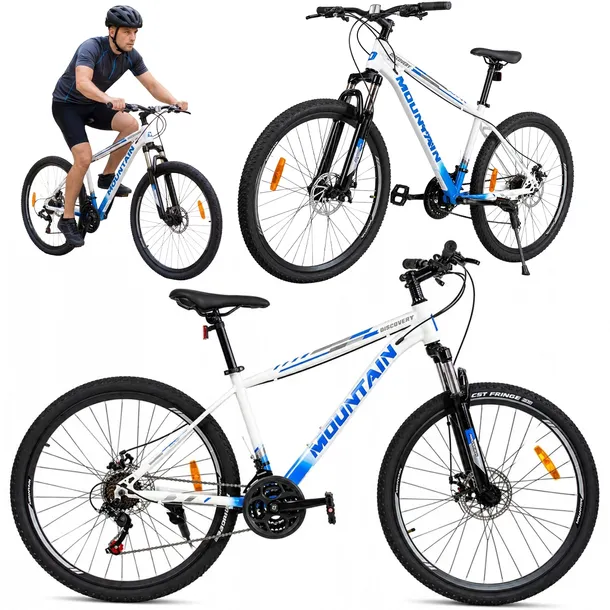 ROWER GÓRSKI MĘSKI MTB 27,5 AMORTYZACJA 21B TARCZE HAMULCOWE 160-175cm