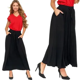 moraj-dluga-rozkloszowana-spodnica-maxi-z-kieszeniami-3500-001-czarna-xl