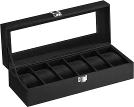 pudelko-skrzyneczka-na-zegarki-czarna-szkatulka-organizer-etui-prezent-6szt