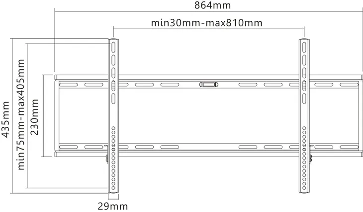 telewizyjny-uchwyt-scienny-basic-fixed-xl-marka-goobay-stan-nowy