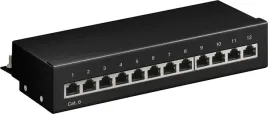 cat-6-panel-krosowy-mini-biurkowy-12-portow-wersja-kolorystyczna-czarny