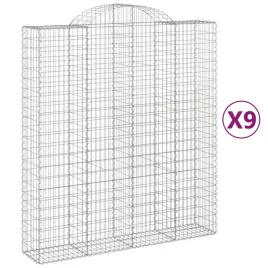 dekoracyjny-kosz-gabionowy-200x50x220-240cm-srebrny