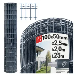 siatka-ogrodzeniowa-200-cm-powlekana-ocynkowana-antracyt-100x50-fi25-25mb