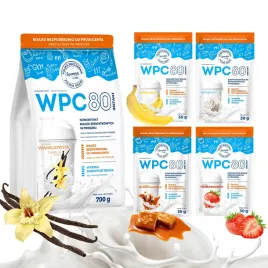 odzywka-bialkowa-wpc80-wanilia-bialko-spomlek-700g-probki-30g-mix-smakow