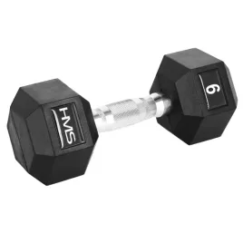 hantla-ciezarek-gumowany-do-cwiczen-treningu-silowego-hex-pro-9-kg-hms