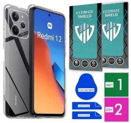 etui-do-xiaomi-redmi-12-4g-wzmocnione-przezroczyste-pancerne-szklo