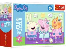 trefl-minimaxi-puzzle-swinka-peppa-20-elementow-peppa-pig-21126