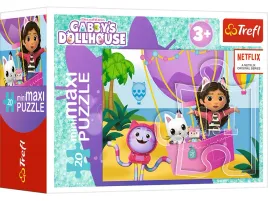 trefl-minimaxi-puzzle-koci-domek-gabi-20-elementow-gabby-s-dollhouse-21157
