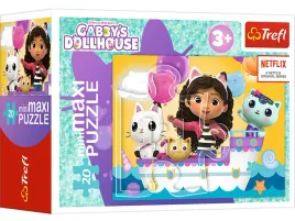 trefl-minimaxi-puzzle-koci-domek-gabi-20-elementow-gabby-s-dollhouse-21159