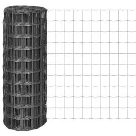 euro-ogrodzenie-stalowe-25-x-1-m-szare
