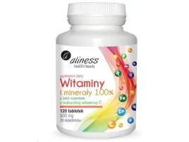 aliness-witaminy-i-mineraly-100percent-120-tab