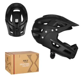 kask-rowerowy-regulowany-na-hulajnoge-full-face-szczekowy-odpinany-nils