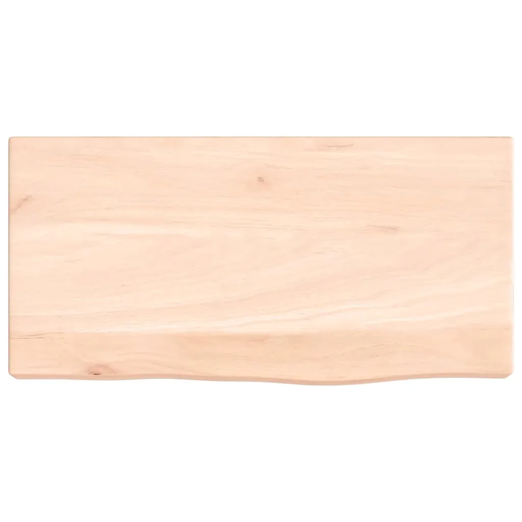 polka-scienna-debowa-rust-40x20x4-braz-stan-nowy