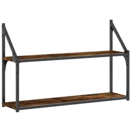 regal-scienny-2-poziomowy-dymny-dab-80x21x51-cm