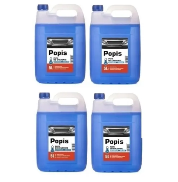 PŁYN DO CHŁODNIC GLIKOL 5L (-35) NIEBIESKI 20L