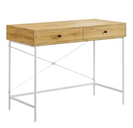 biurko-loftowe-dab-naturalny-100-cm-2-szuflady-metalowy-stelaz-navero