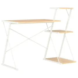 biurko-z-regalem-116x50x93cm-bialo-debowe