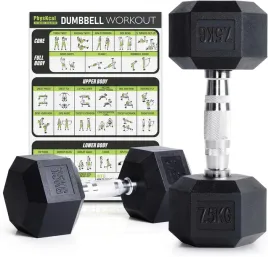 zestaw-2-hantli-szesciokatnych-physkcal-2-x-75-kg-pvc-gumowe-czarne