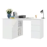 biurko-narozne-145x100-biale-stan-nowy