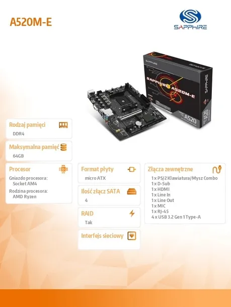 plyta-glowna-micro-atx-sapphire-a520m-e-maksymalna-ilosc-pamieci-ram-64-gb
