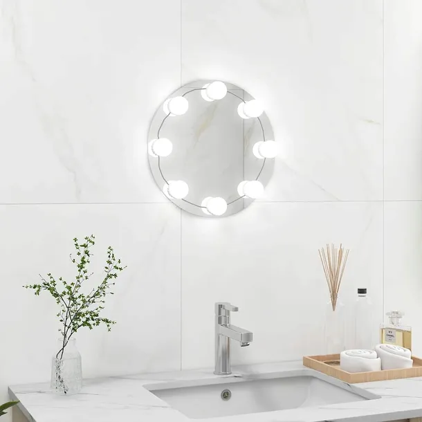 lustro-sciennie-led-30cm-srebrne-stan-nowy