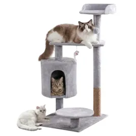 drapak-dla-kota-pietrowy-domek-legowisko-slupek-do-drapania-zabawka-90cm