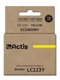 tusz-actis-do-brother-zolty-yellow-kb-123y