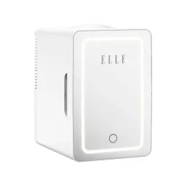 lodowka-na-kosmetyki-elle-makeup-mirror-6l-led-biala-z-lusterkiem