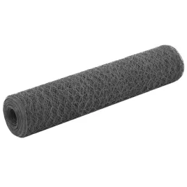 ogrodzenie-z-siatki-stal-i-pvc-25x075-m-szare