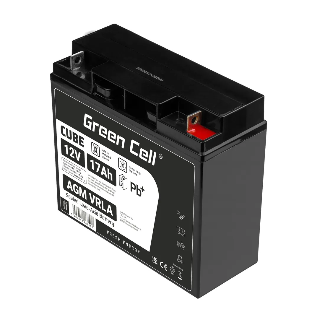 akumulator-green-cell-agm51-17ah-12v-zasilanie-do-pojazdow-waga-z-opakowaniem-5-kg