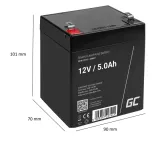 green-cell-akumulator-12v-5ah-agm27-waga-produktu-1-5-kg