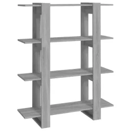 regal-ksiazkowy-100x30x1235-cm-szary-dab-sonoma