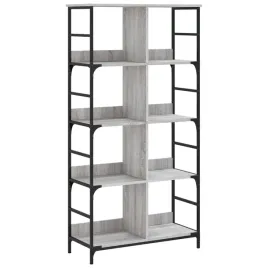 regal-na-ksiazki-8-przegrodek-szary-dab-sonoma-785x33x153-cm