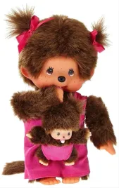 maskotka-monchhichi-236200-mama-z-dzieckiem-20-cm