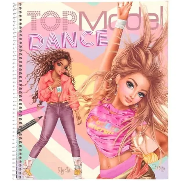 top-model-12227-kolorowanka-dance