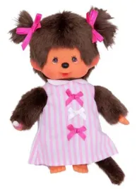 monchhichi-dziewczynka-20-cm-rozowa-sukienka-prazek