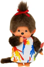 monchhichi-203833-malpka-dziewczynka-malarka-artystka-20cm