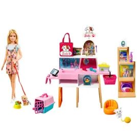 lalka-barbie-zestaw-salon-dla-zwierzat-piesek-kotek-i-akcesoria-grg90